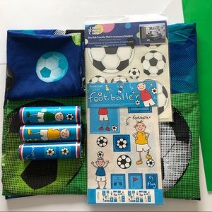 Football/Soccer Kids Bedroom Decor